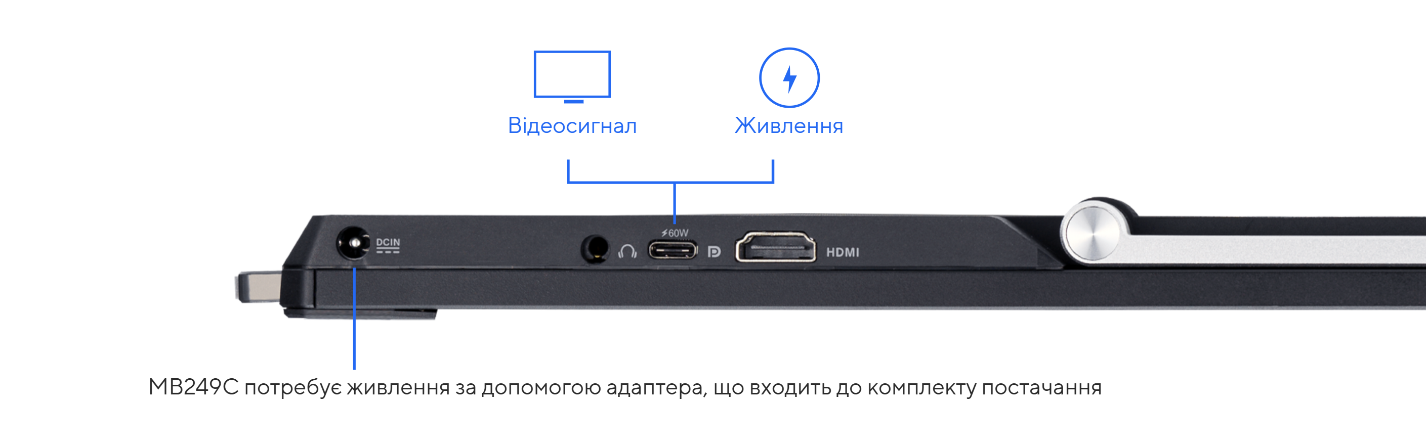 Asus ZenScreen interfeses ua