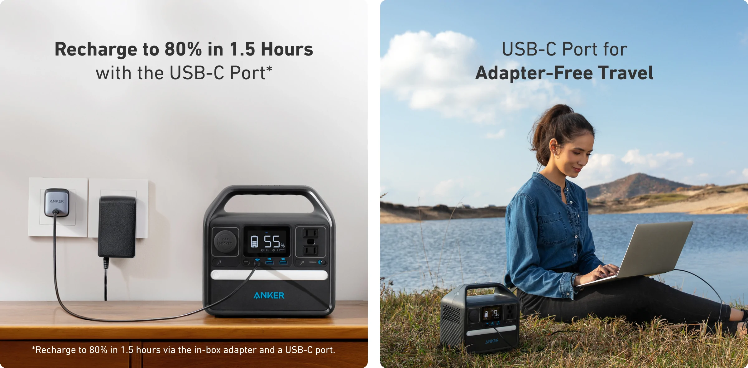 USB-C Input an Output port