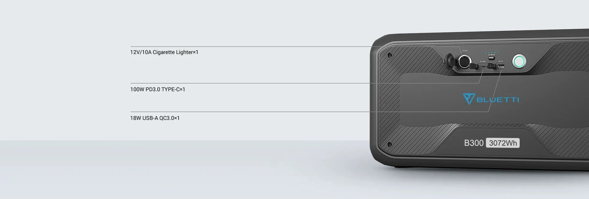 Bluetti B300 Expansion Battery - Versatile Power Source