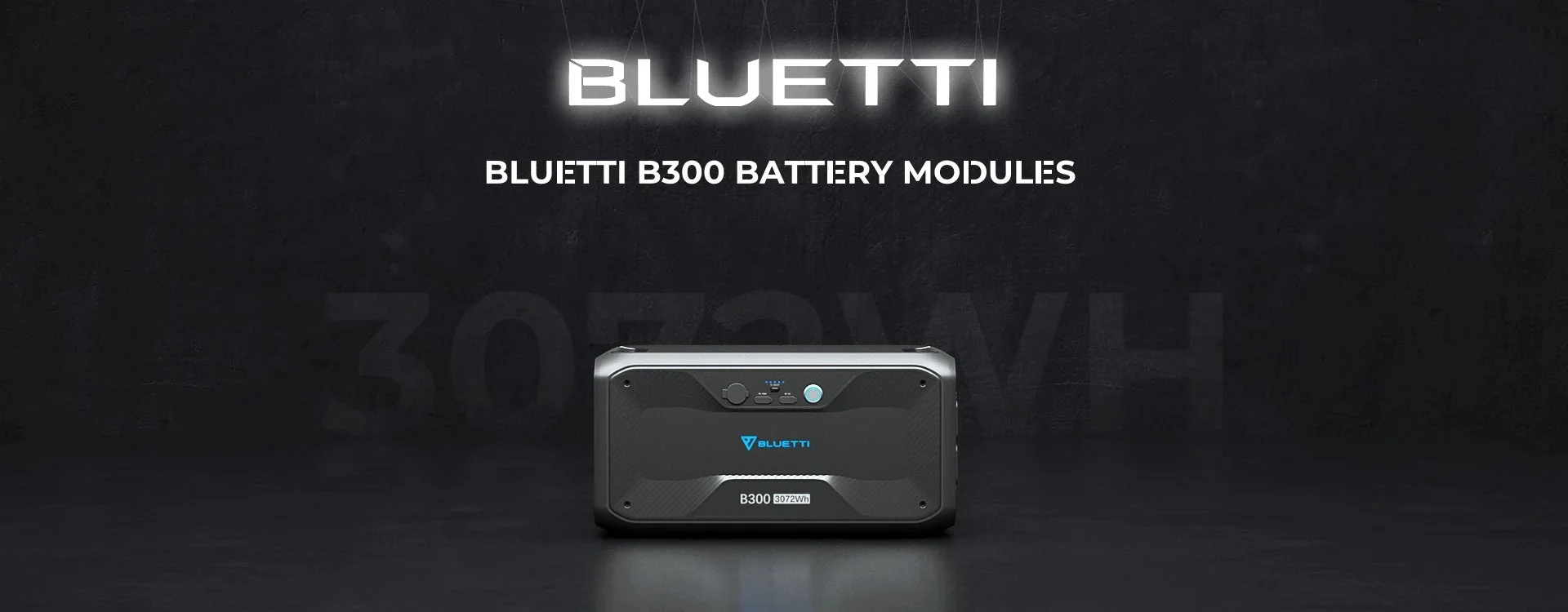 Bluetti B300 Expansion Battery - Expandable Battery Pack
