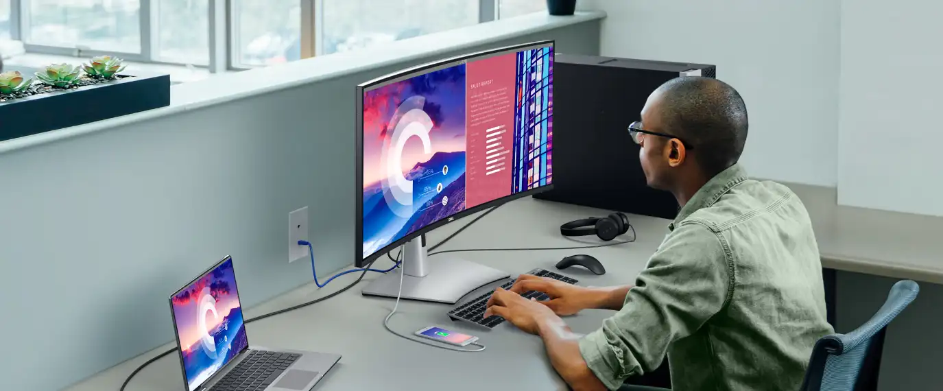 Dell Curved Monitor 38 inch - вигнутий монітор