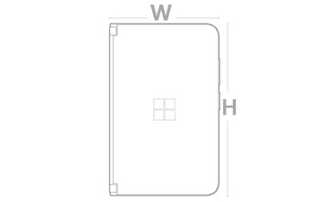 Размеры Surface Duo 2
