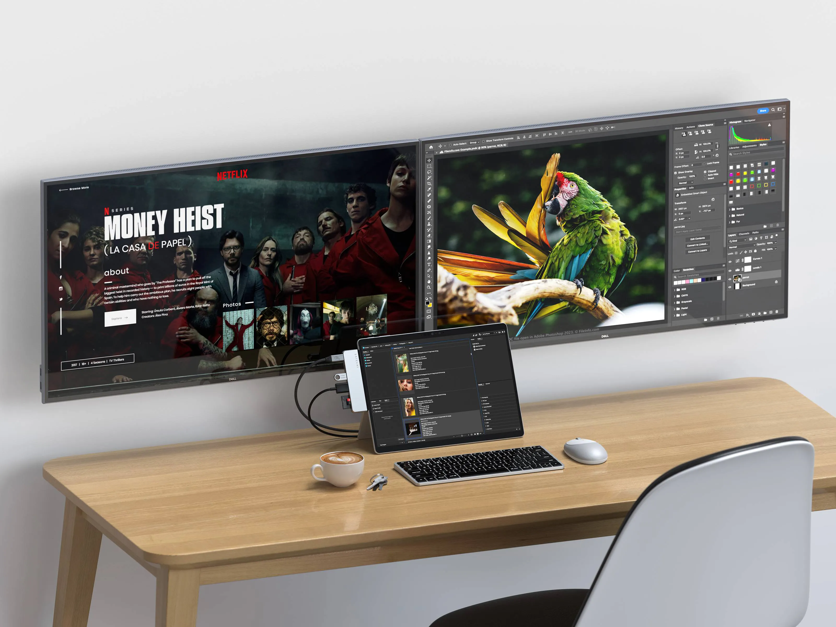 surface pro hub netflix lifestyle
