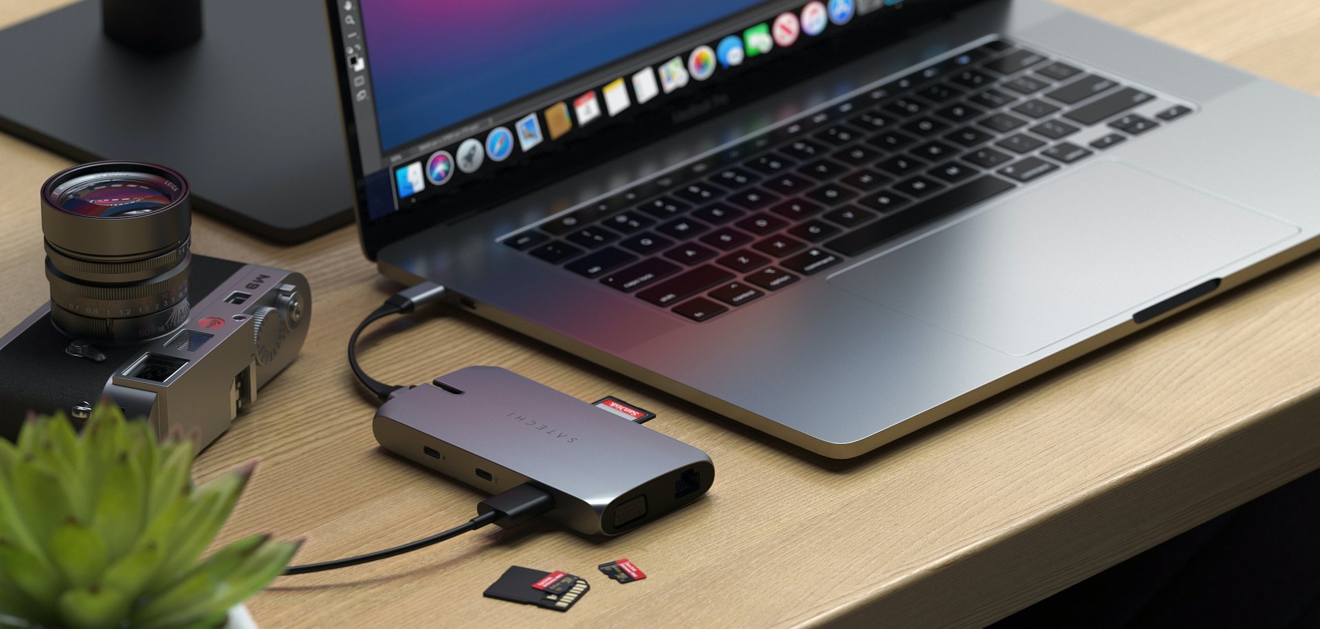 Satechi USB-C мультипорт адаптер