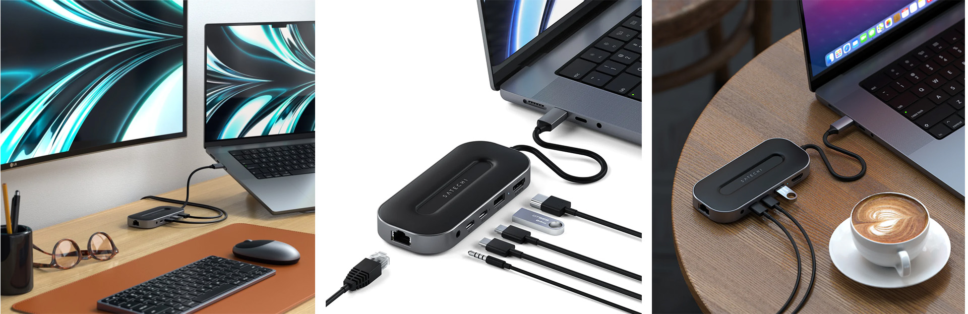 Хаб-мультипорт USB4, HDMI 8K, 2.5G Ethernet