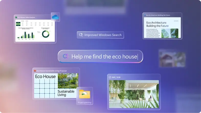 Quiclky find what your're looking for