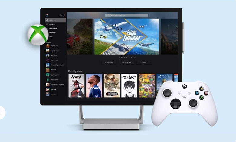 Xbox game Pass Ultimate with Surface Studio 2 Plus