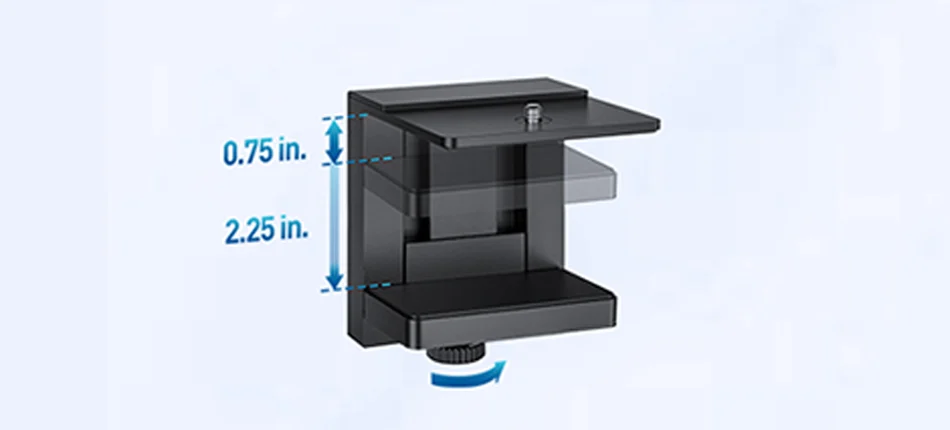Cable Matters Desk Mount for Microsoft Surface Thunderbolt 4 2