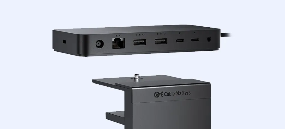 Cable Matters Desk Mount for Microsoft Surface Thunderbolt 4 3